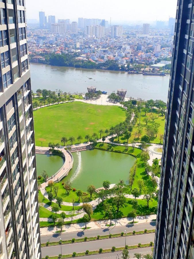 Luxury Vinhomes Central Park Humi Apartment 호치민 외부 사진